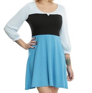Disney Little Mermaid Peasant dress